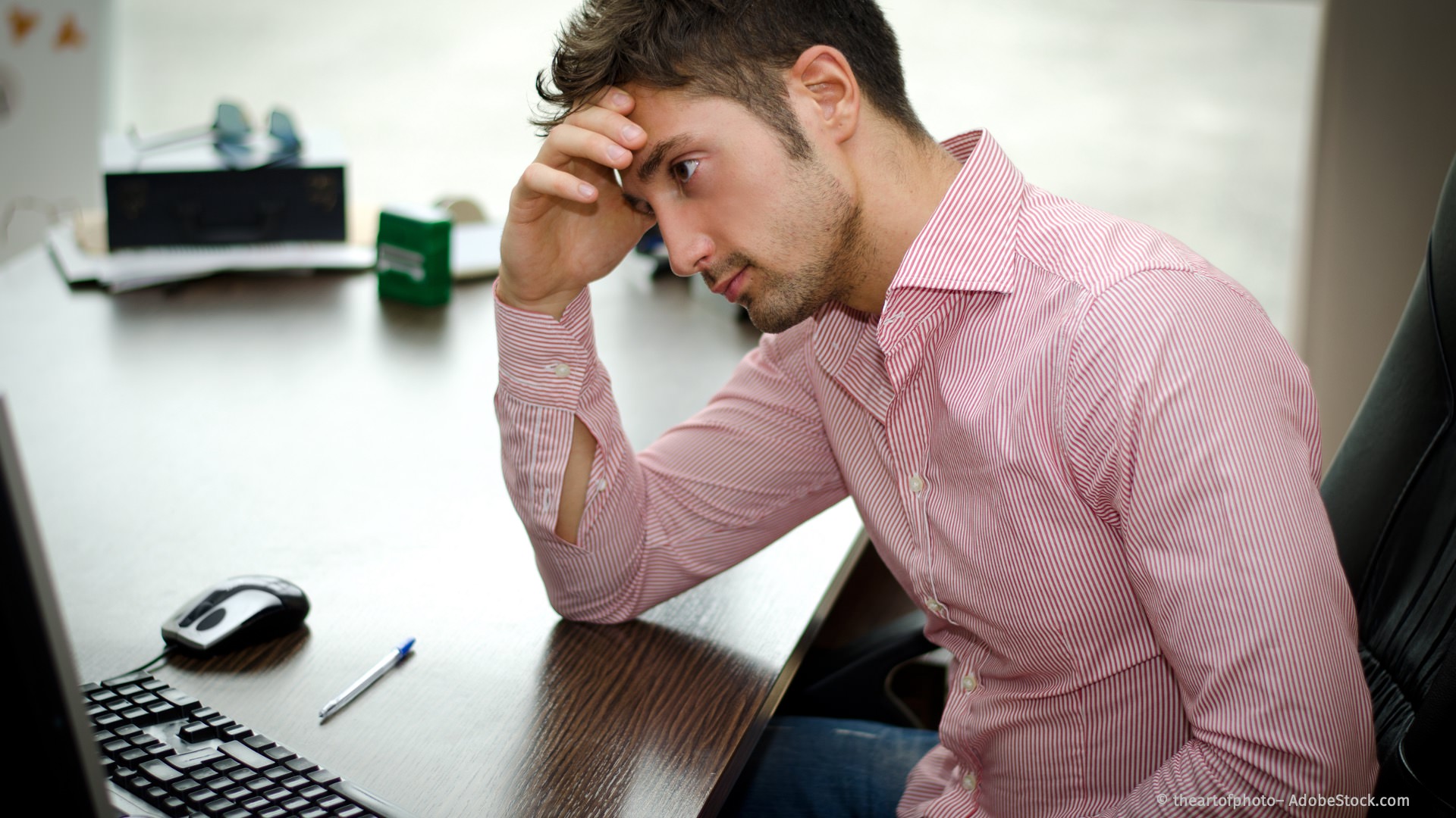 Stress und Sorgen begünstigen die Entstehung einer CMD.